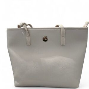 Gloria Vanderbilt Elegant Cream Tote Bag with wallet new